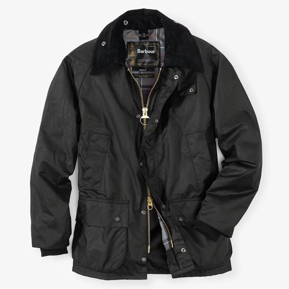 Barbour Men's Black Bedale Jacket - Picture 1 of 8